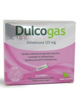 Dulcogas 125 Mg 18 Sobres