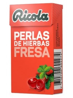 Ricola Perlas de Fresa Sin...