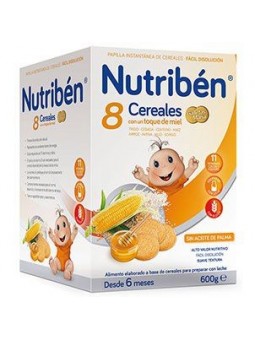 Nutribén Papilla 8 Cereales...