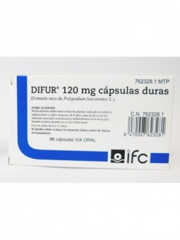 Difur 120 Mg Capsulas...
