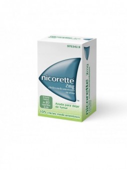 Nicorette 2 Mg Chicles...