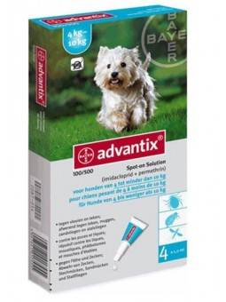 Bayer Advantix Perros de 4...