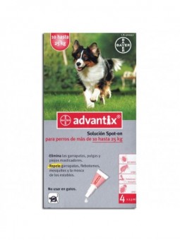 Bayer Advantix Perros 10 Kg...