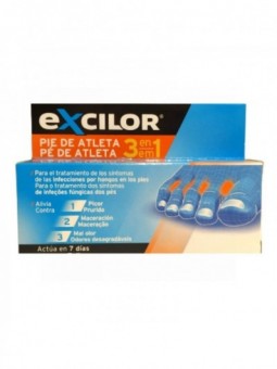 Excilor Pie de Atleta 3 en 1