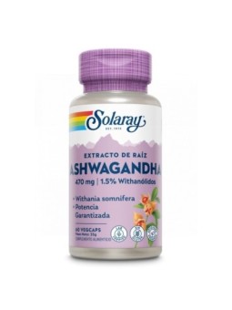Solaray Ashwagandha 60 Vegcaps