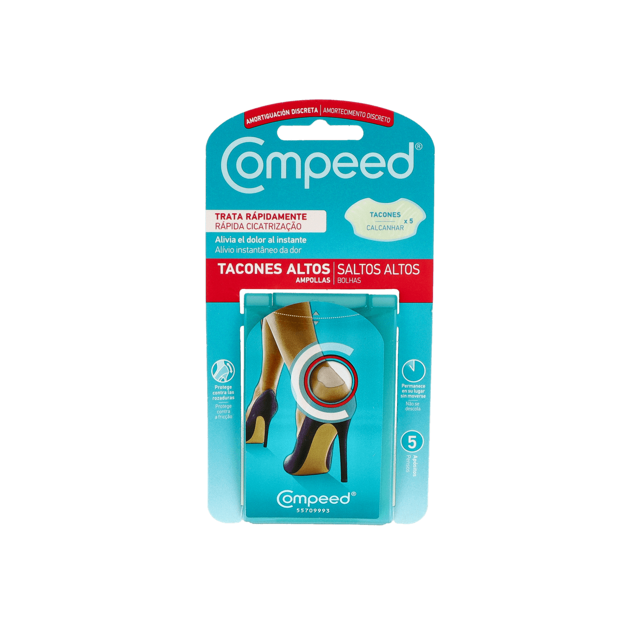 Compeed Tacones Altos 5 unidades
