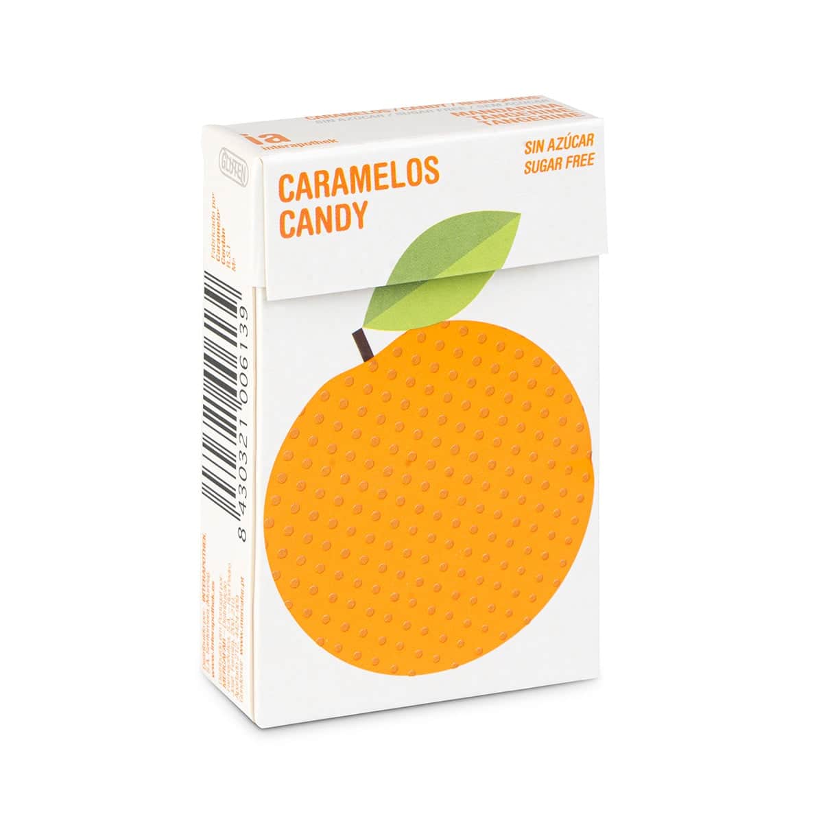 Interapothek Caramelos Mandarina Sin Azúcar 36.5g