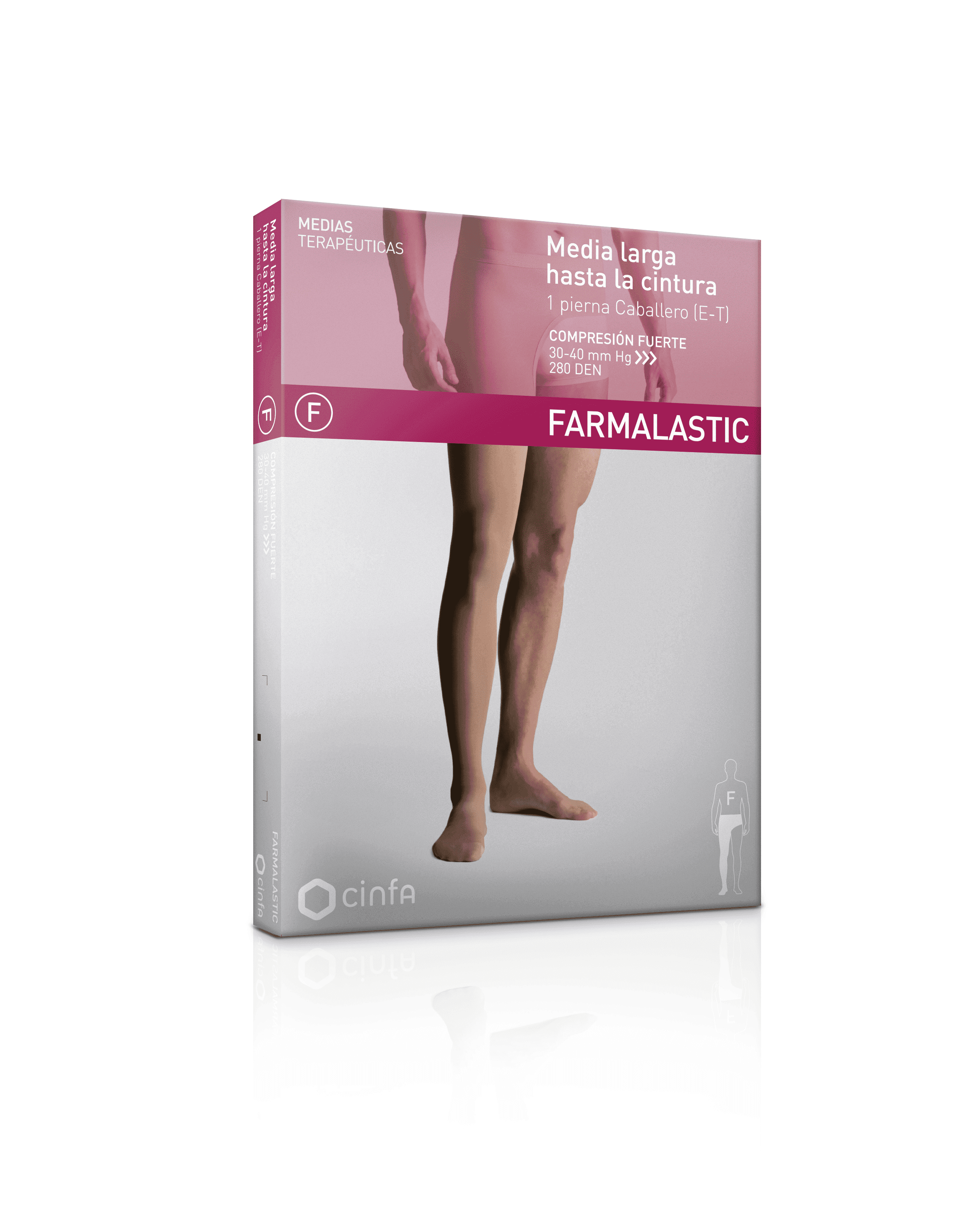 Farmalastic Media E.T. Una Pierna Derecha Talla Mediana