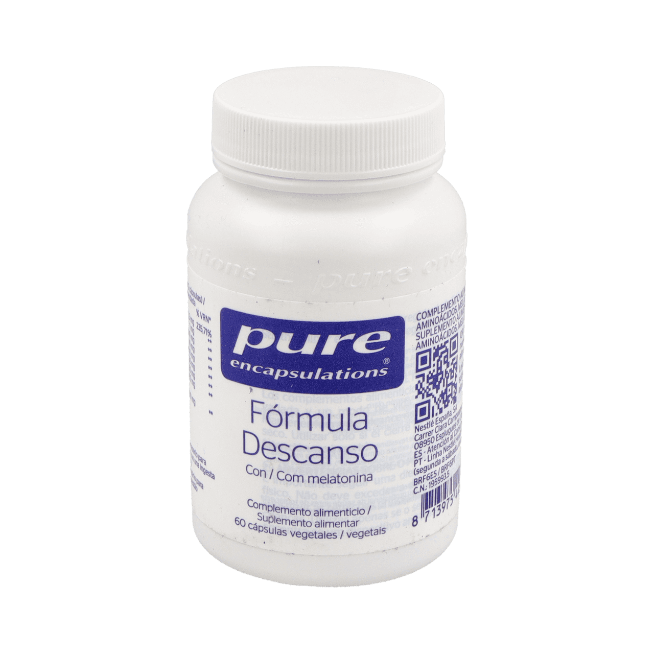 Pure Encapsulations Fórmula Descanso 60 cápsulas